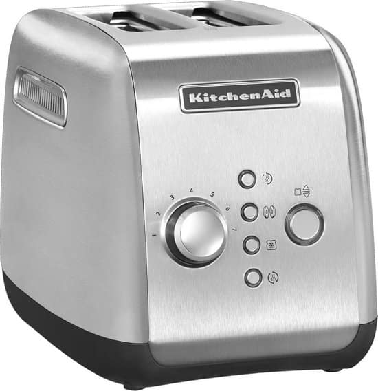 kitchenaid broodrooster 2 sleuven automatisch roestvrij staal