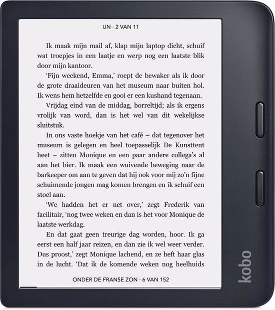 kobo libra 2 e reader 7 inch 32gb bluetooth zwart