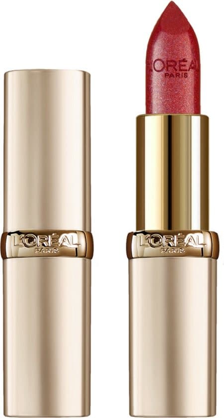 l oreal paris color riche satin lippenstift 345 cristal cerise rood