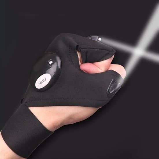 led handschoen waterdicht onesize werkhandschoen led lamp auto