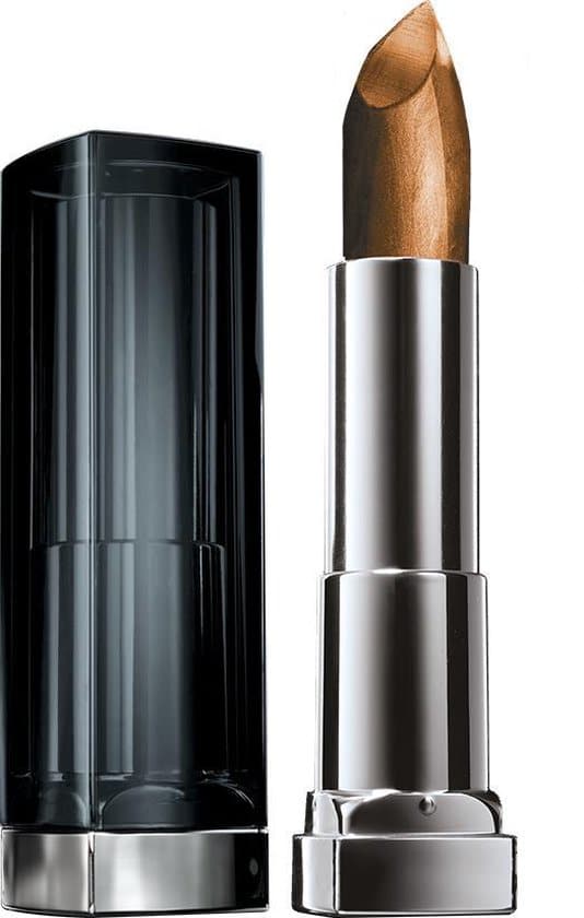 maybelline color sensational metallic lipstick 10 pure gold lippenstift