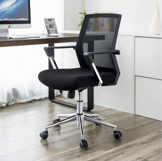 mira home bureaustoel verstelbaar met wieltjes bureaustoel voor