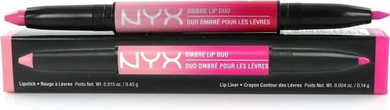 nyx ombre lip duo pink bubbles caviar