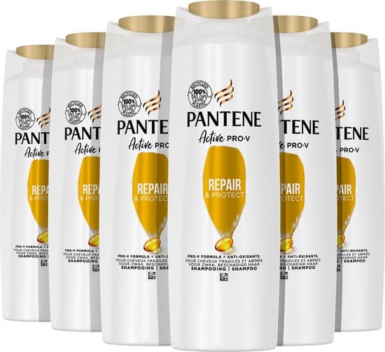 pantene active pro v repair protect shampoo voordeelverpakking 6 x 225ml