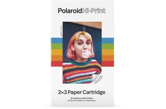 polaroid hi print 2 3 paper cartridge 20 sheets