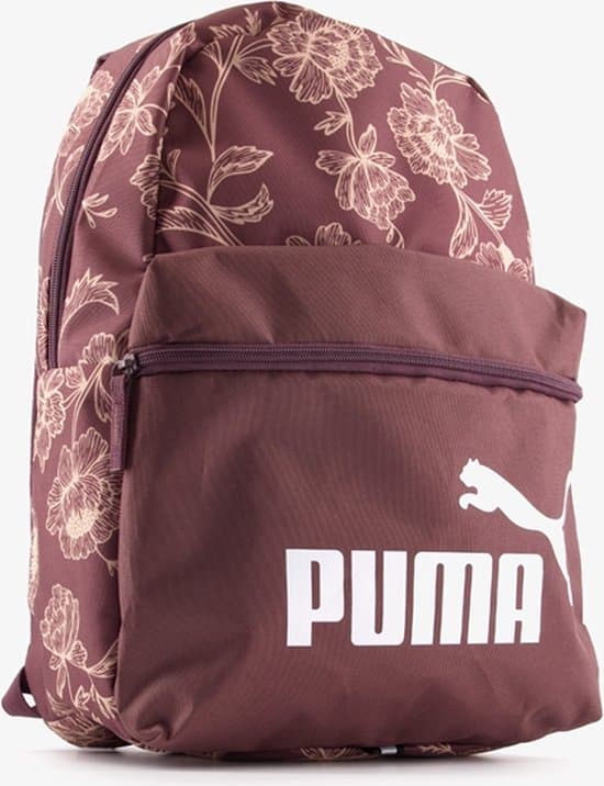 puma phase rugzak met bloemenprint roze
