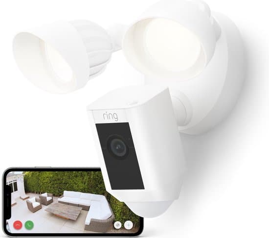 ring floodlight camera wired plus wit
