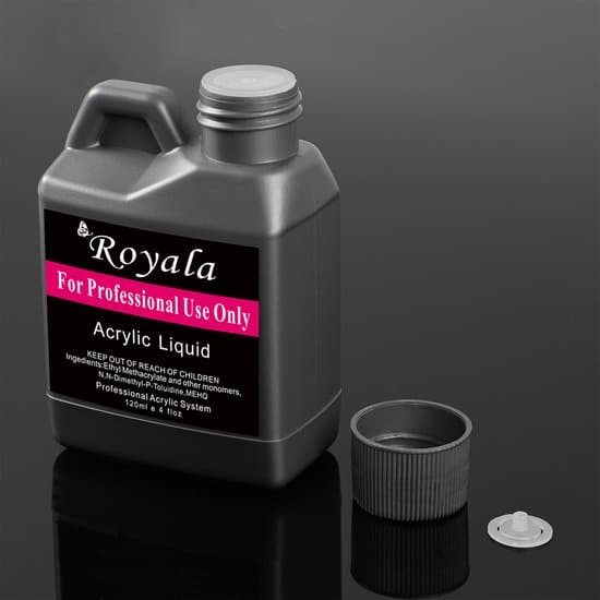 royala acryl vloeistof liquid monomer nagellak 120 ml fles