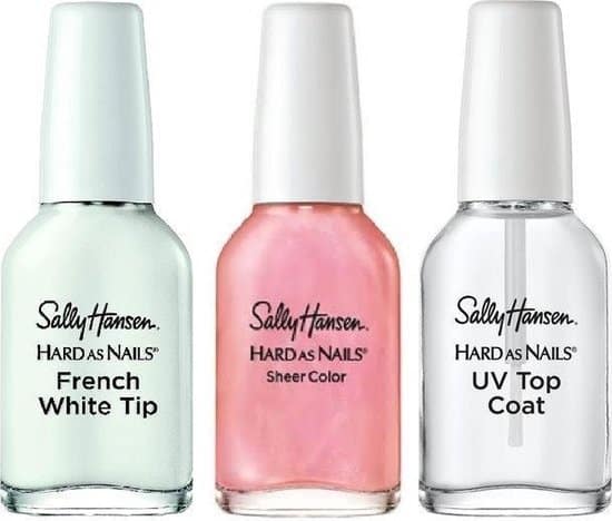 sally hansen hard as nails french manicure kit 45146 sheerly opal