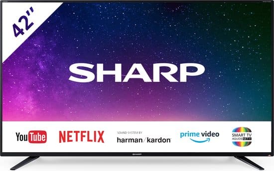 sharp aquos 42cj2e 42 inch 4k led smart tv