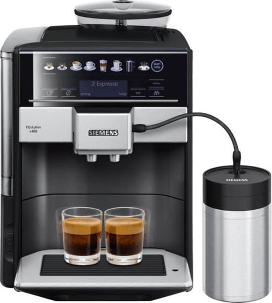 siemens eq6 plus s800 te658209rw espressomachine zwart