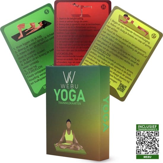 webu 51 yoga kaarten yoga trainingskaarten yoga oefeningen yoga voor