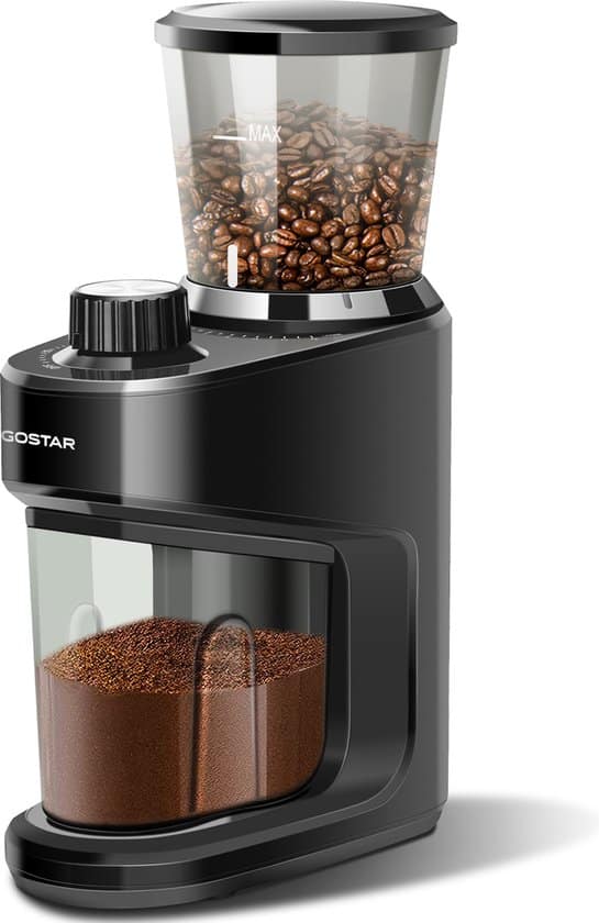 aigostar hills a5j elektrische koffiemolen coffee grinder koffiebonen