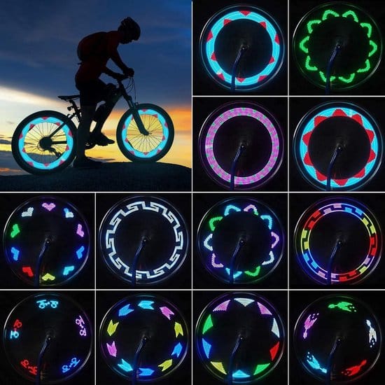 botc spaakverlichting fiets 30 patronen spaakverlichting met