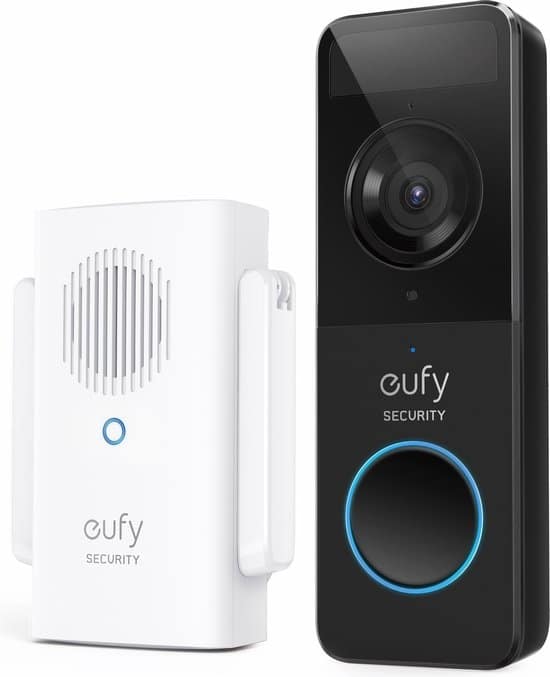 eufy by anker slimme video deurbel deurbelset batterijgevoed 1080p 1 1