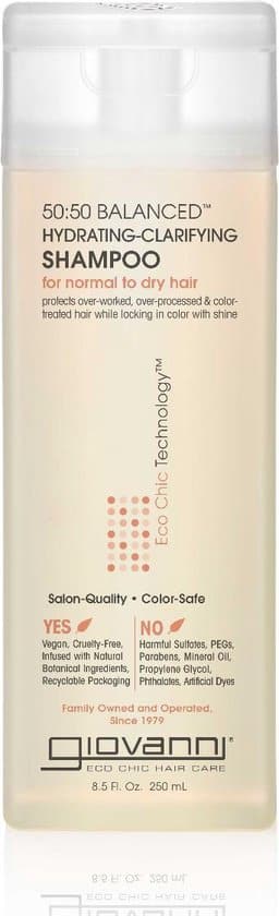giovanni cosmetics 50 50 balanced hydrating clarifying shampoo 250 ml 1
