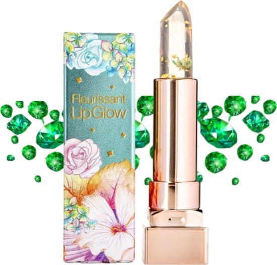 glamfox emerald flower lippenstift long lasting lipstick lip plumper