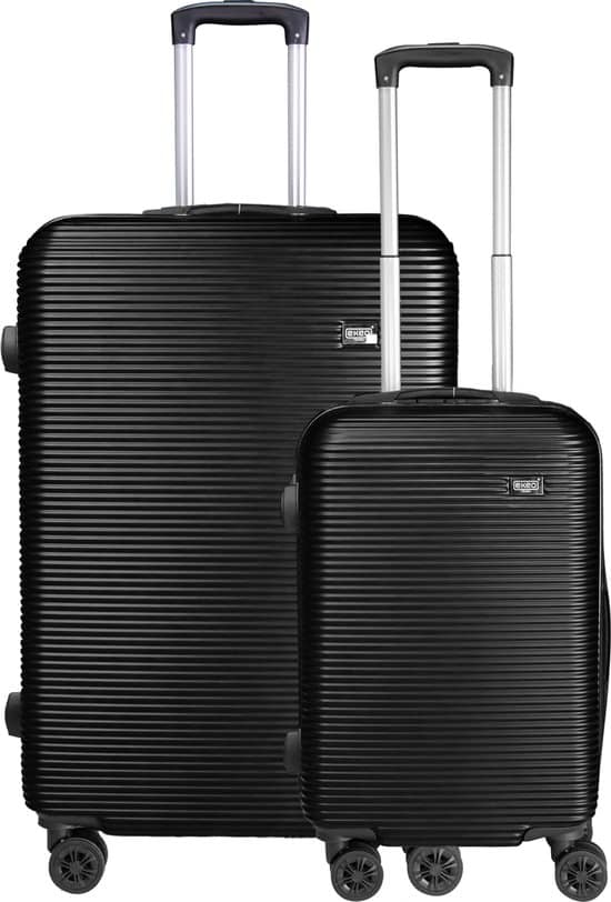 handbagage koffer duo set tsa slot reiskoffer anti diefstal 35 l 54