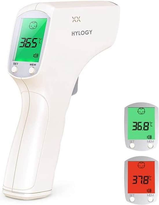hylogy thermometer voor volwassenen digitaal infrarood koortsthermometer