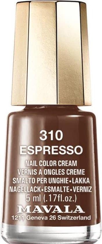 mavala nagellak 310 espresso bruin