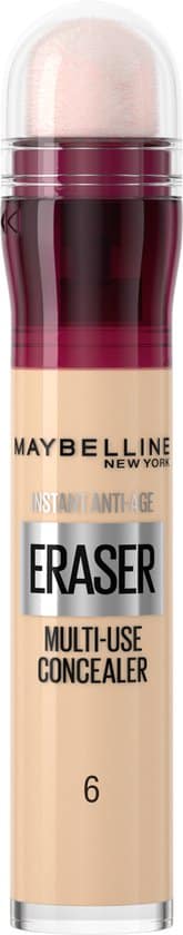 maybelline new york instant anti age eraser concealer 06 6 8 ml