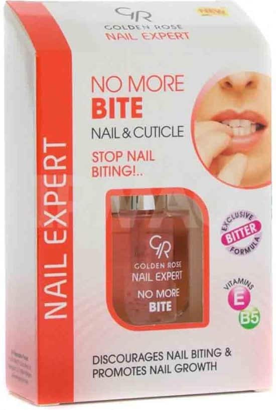 nagelverzorging nail expert no more bite golden rose