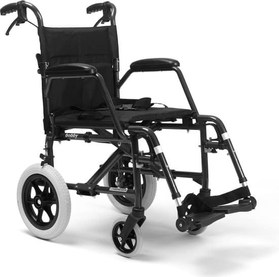 opvouwbare rolstoel vermeiren bobby 48 cm antraciet