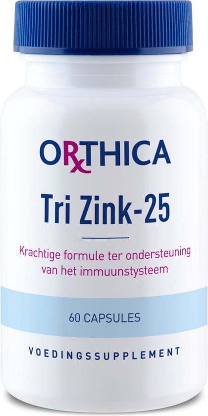 orthica tri zink 25 mineralen 60 capsules