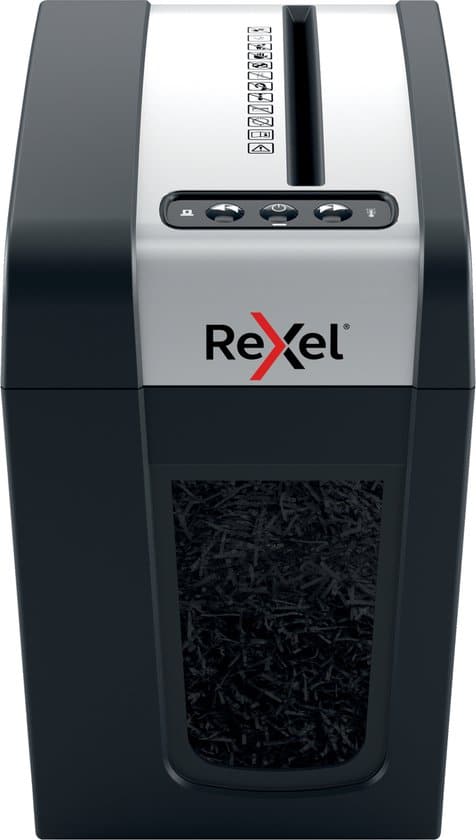 rexel secure mc3 sl fluisterstille papierversnipperaar p 5 micro voor
