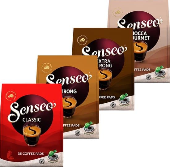 senseo koffiepads variatiepakket 4 x 36 pads