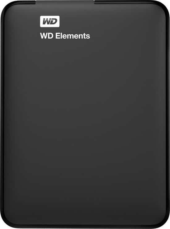 western digital elements portable externe harde schijf 2tb