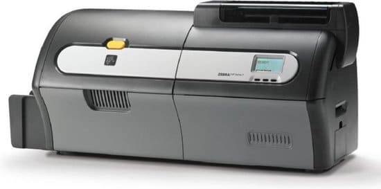 zebra zxp7 plastic kaart printer verf sublimatie thermische overzetting kleur