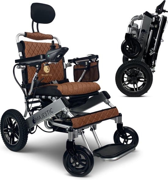 comfygo liggende rolstoel voor volwassenen 500 w motor opvouwbare elektrische