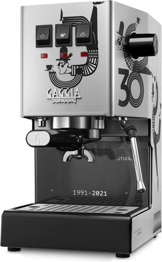 gaggia classic coffee pro 30 jaar jubileum ltd editie espressomachine