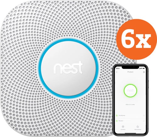 google nest protect v2 batterij 6 pack