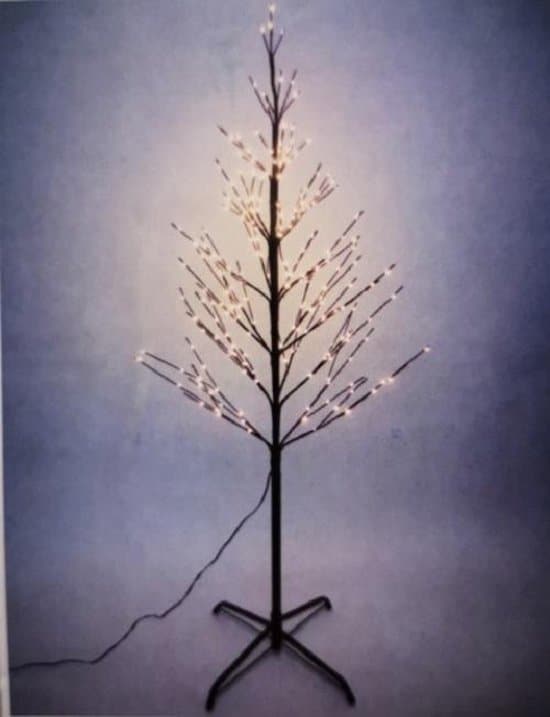 kerstboom 150cm kunstkerstboom verlicht 240 led warm wit licht voor