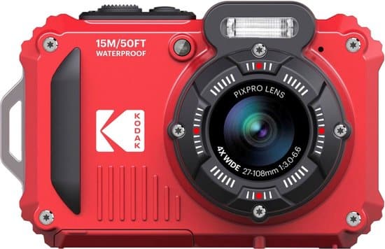 kodak wpz2 red onderwater camera 1