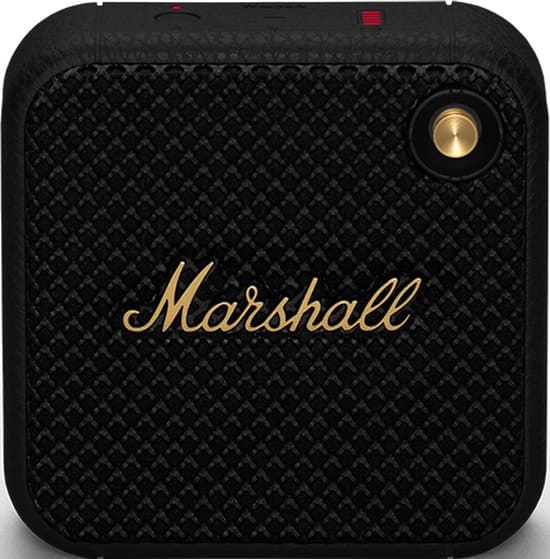 marshall willen bluetooth speaker zwart metaal 1