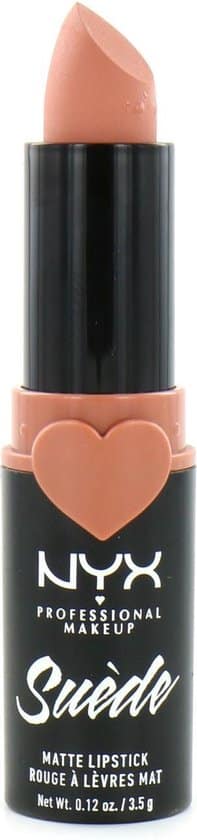 nyx professional makeup suede matte lipstick dainty gaze sdmls02