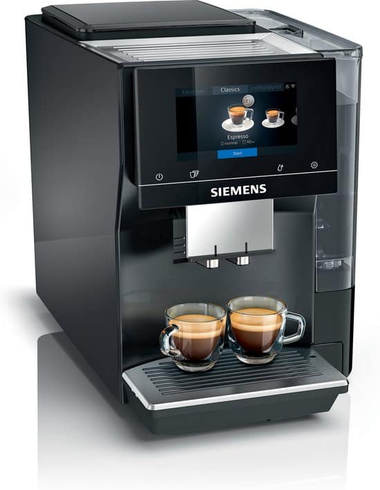 siemens eq700 classic tp707r06 volautomatische espressomachine midnite