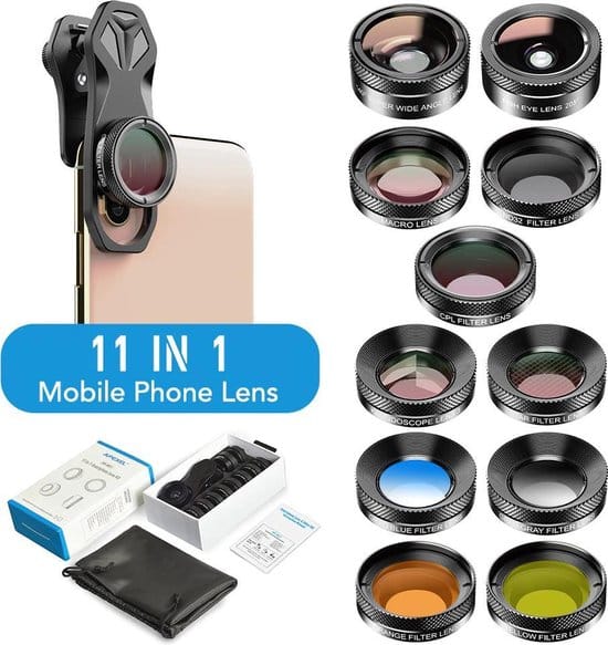 drphone apex11 pro 11 in 1 telefoon camera lenzen professioneel