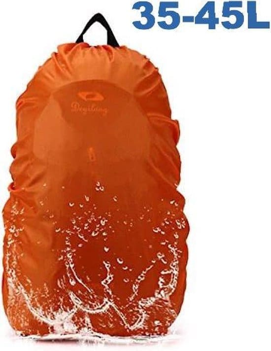 flightbag regenhoes waterdicht voor backpack rugzak 35 45 liter regenhoes