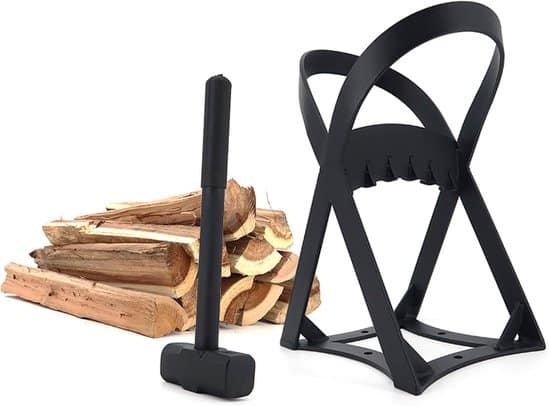 flowkey houtklover houtsplijter houtkliever inclusief gratis hamer
