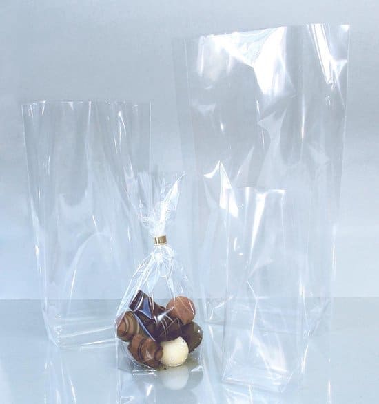folia doorzichtige zakjes formaat 145 x 235 mm pak van 10 stuks