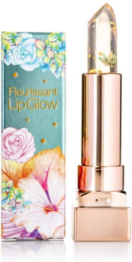 glamfox fleurissant emerald flower lipstick lip plumper lippenstift