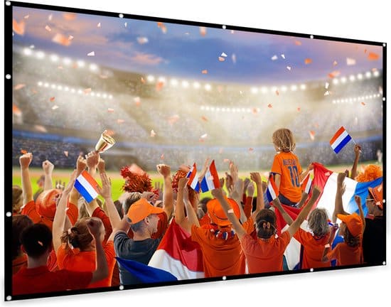 imoshion projectiescherm beamer scherm wk voetbal 2022 60 inch 152 4 cm