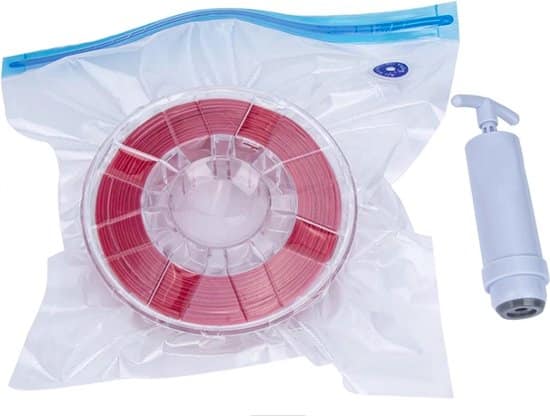creatbot 3d printer filament vacuum zakken 5 zakken pomp 1kg en 1