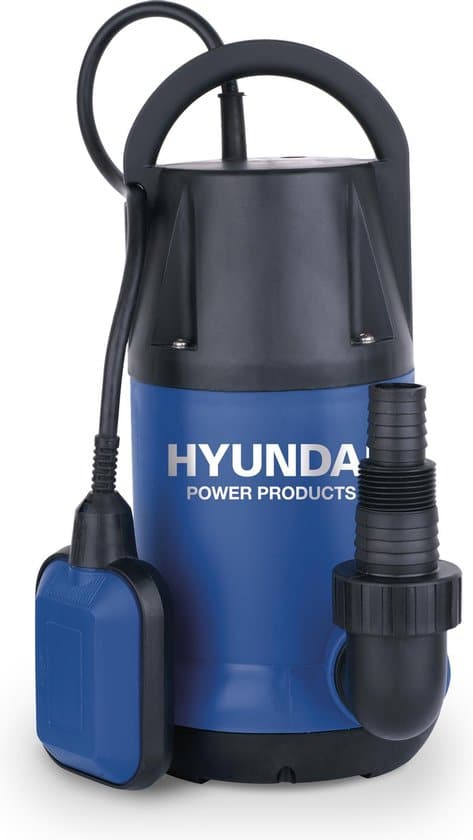 hyundai dompelpomp 250w 6000 liter thermische beveiliging 2 jaar