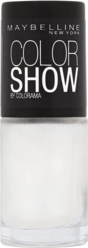 maybelline color show 19 marshmallow wit nagellak