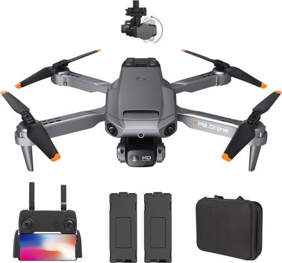 sefsay p8 drone zwart drone met camera obstakel ontwijking drones